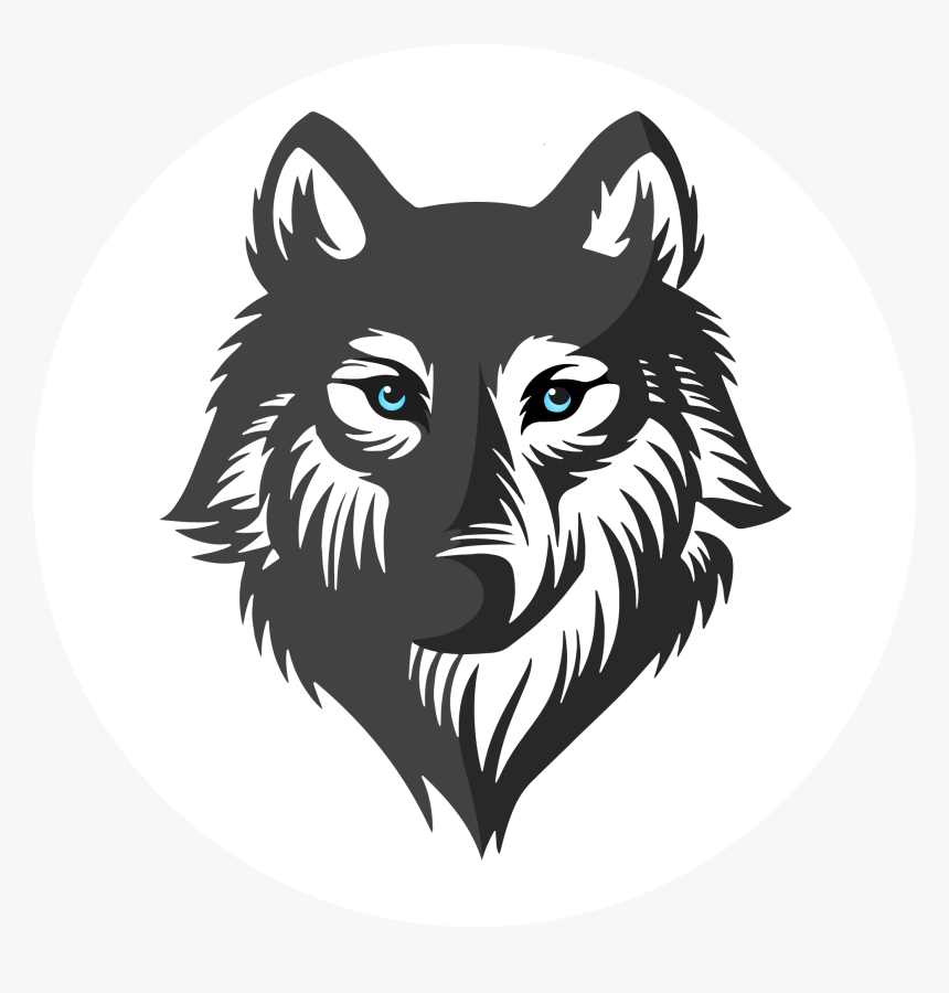 Image Of Gray Wolf Head - Wolf Logo Png, Transparent Png, Free Download