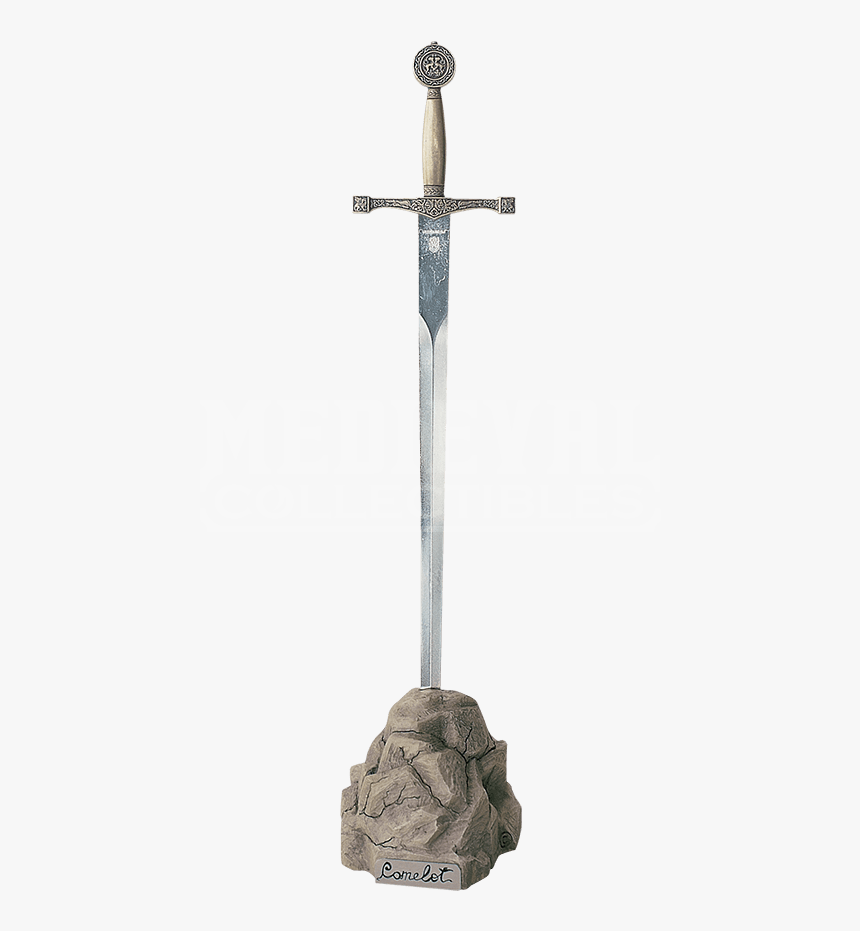 Sword In The Stone Png - Excalibur In Stone Png, Transparent Png, Free Download