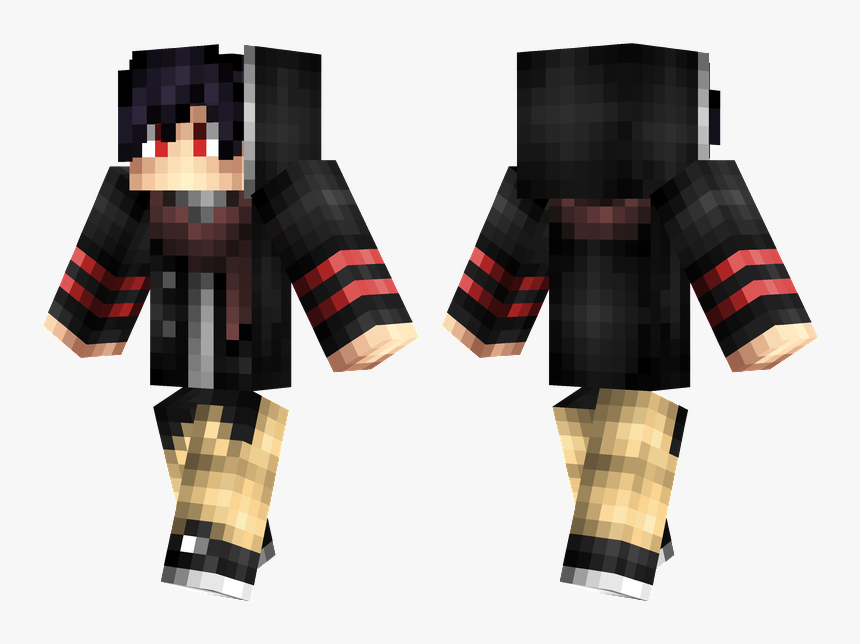 Skin Red Boy Minecraft, HD Png Download, Free Download