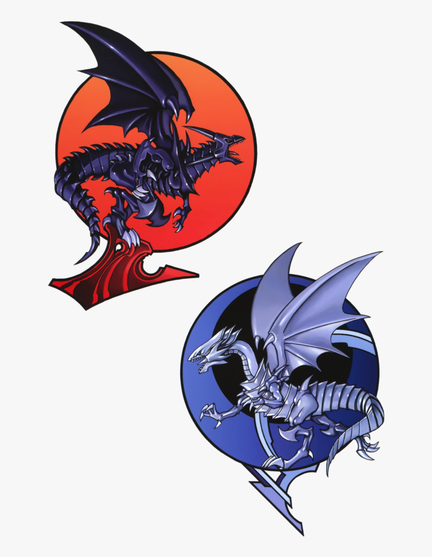 Yugioh Red Eyes And Blue Eyes , Png Download - Yu Gi Oh Red Eyes And Blue Eyes, Transparent Png, Free Download