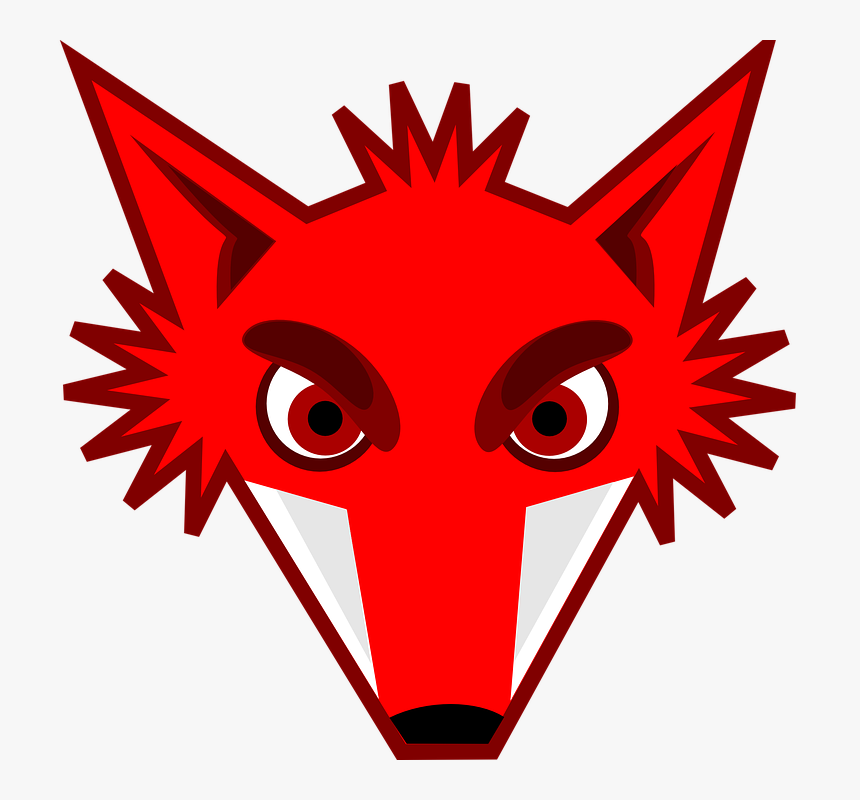 Fox Eyes Png Transparent Image - Free Cartoon Fox Face, Png Download, Free Download