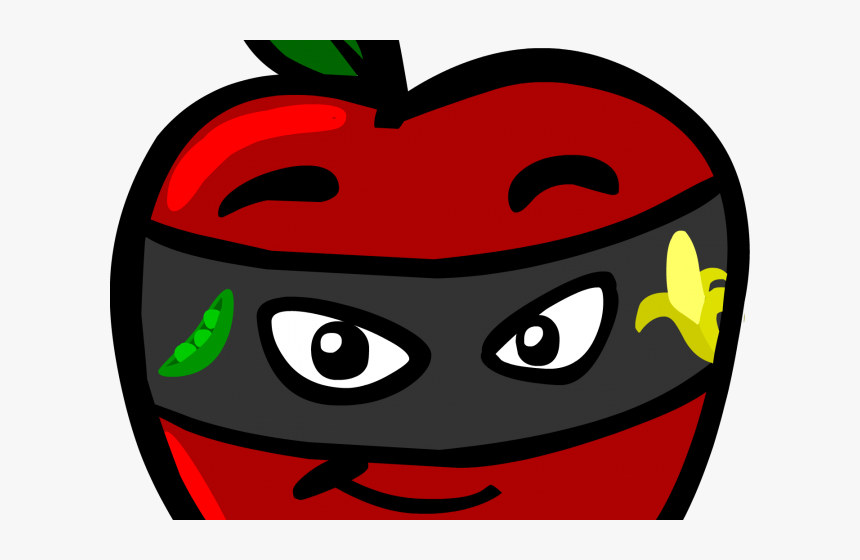 Red Eyes Clipart Simple Halloween - Fruit Mask Png, Transparent Png, Free Download