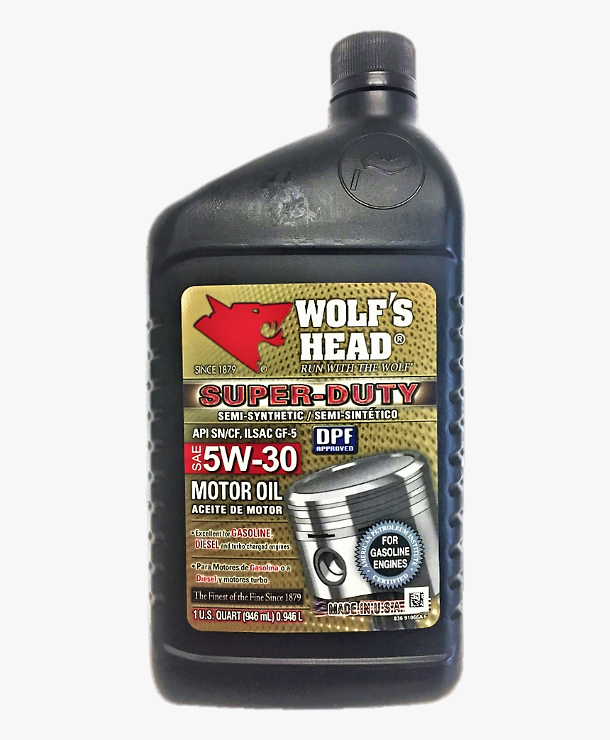 Label - Wolf Head Oil 5w30, HD Png Download, Free Download