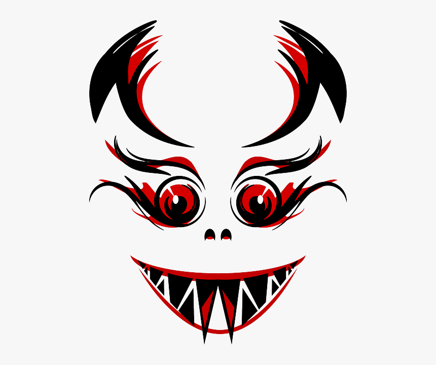 Evil, Devil, Demon, Eyes, Teeth, Fangs, Red - Vampire Png, Transparent Png, Free Download