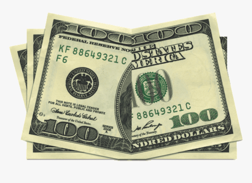 Free Png Download 100 Dollar Bill Png Images Background - Transparent 100 Dollar Bill, Png Download, Free Download