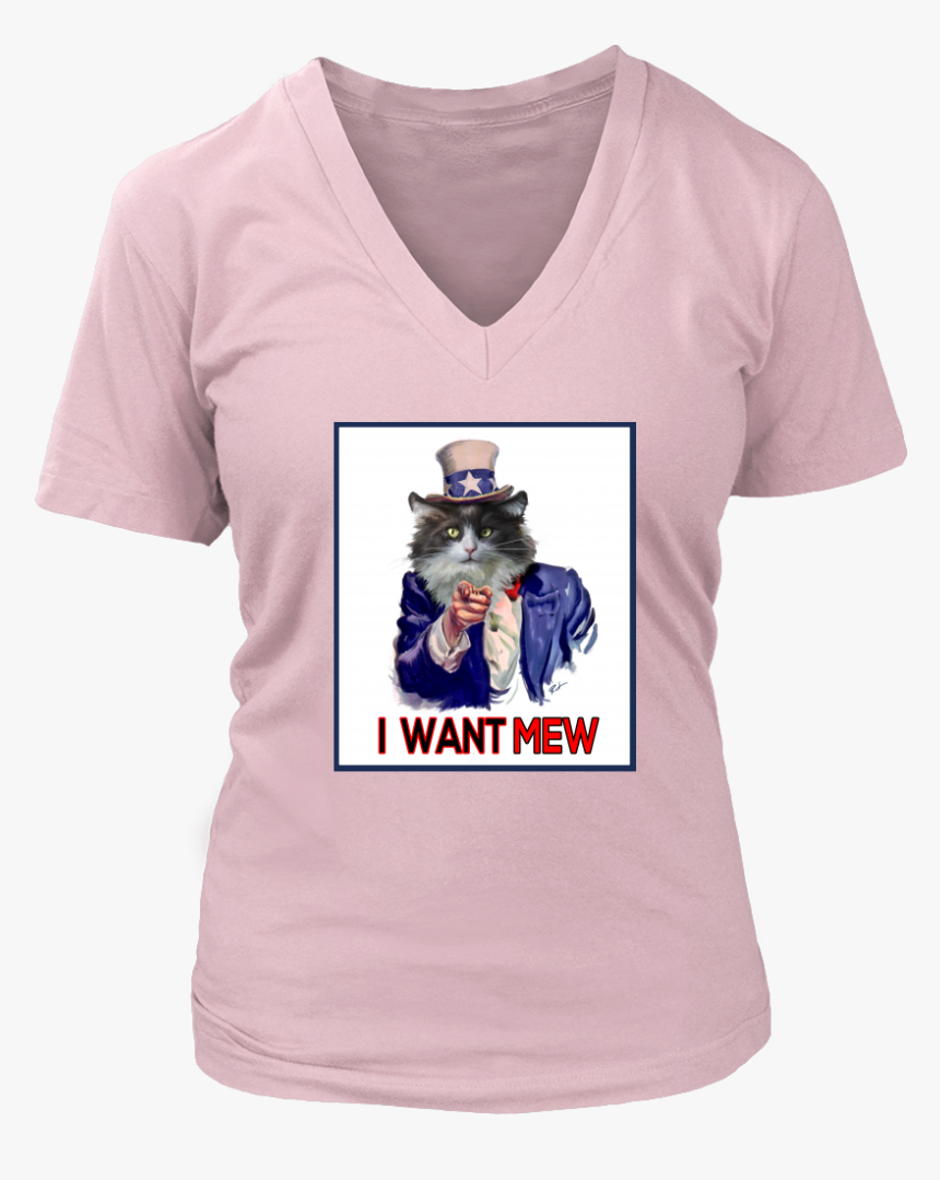 I Want Mew Uncle Sam V-neck - Libra Birthday T Shirt, HD Png Download, Free Download