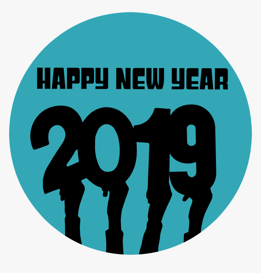 New Year Whatsapp Dp 2019, HD Png Download, Free Download