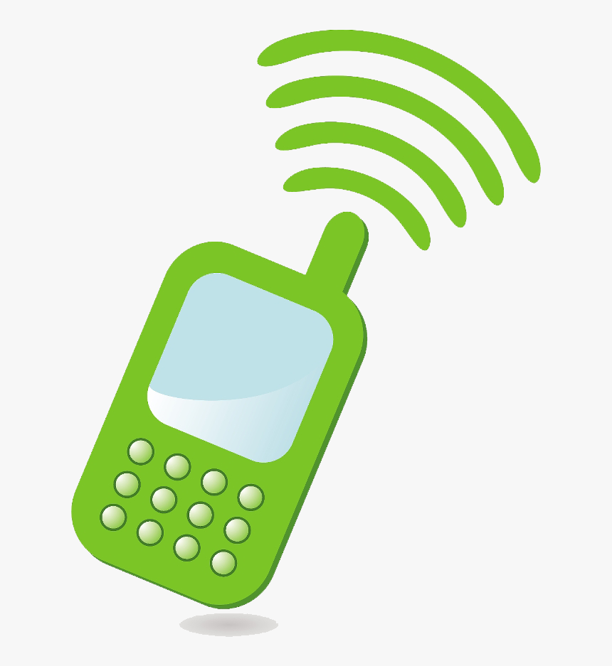 Green Mobile Phone Icon, HD Png Download, Free Download