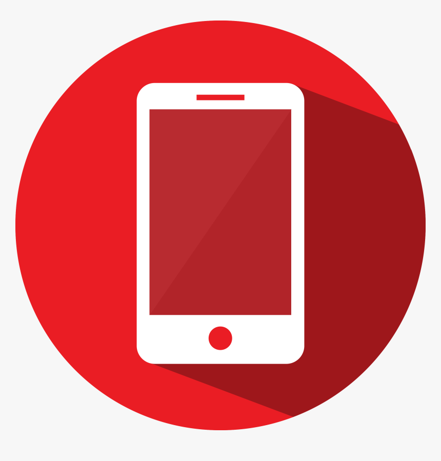 Mobile Phone Icon Red Png , Png Download - Gloucester Road Tube Station, Transparent Png, Free Download