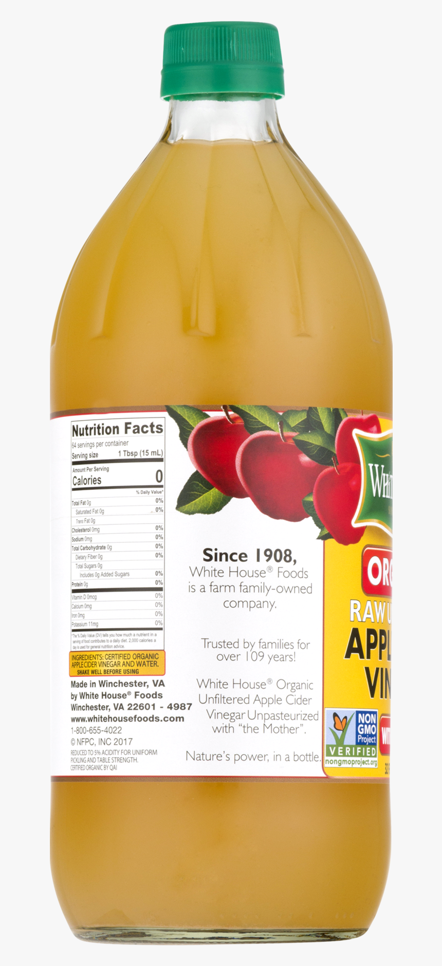 White House Apple Cider Vinegar Facts, HD Png Download, Free Download
