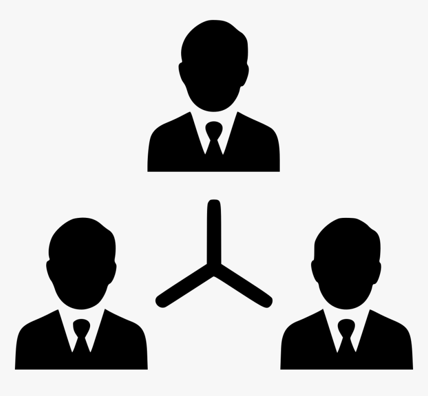 Men Group Employees People Team Group People - People Connected Icon Png, Transparent Png, Free Download