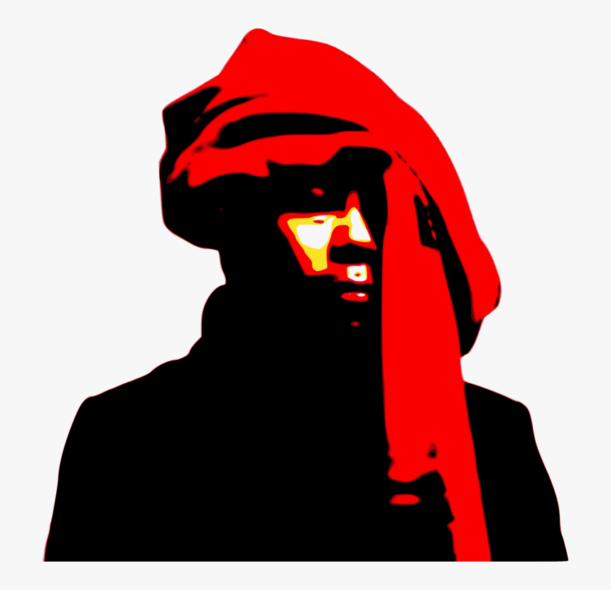 Silhouette,facial Hair,fictional Character - Turban, HD Png Download, Free Download