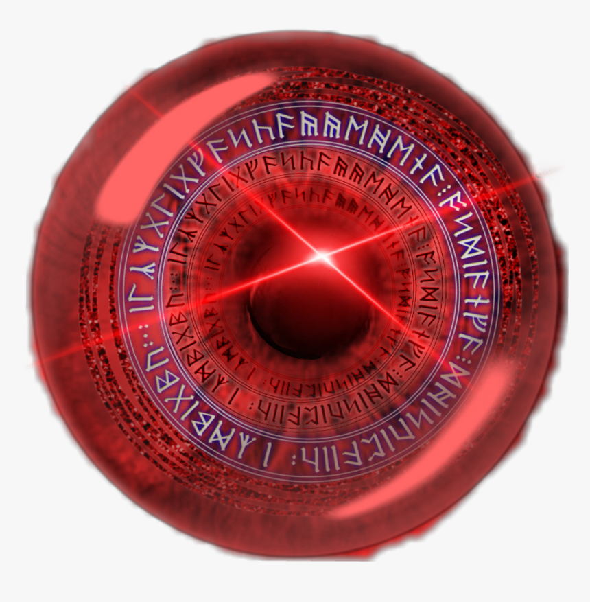 Red Eye Glow Png - Circle, Transparent Png, Free Download