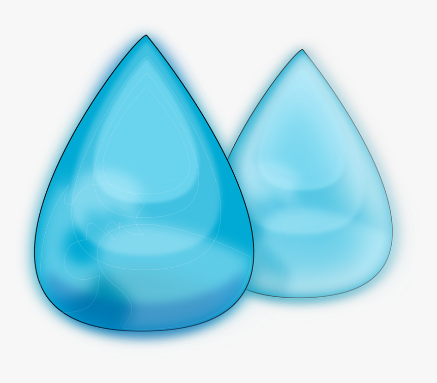 Water Drops, Rain, Blue, Clean, Clear, Drop, Droplet - Sweat Png Gif, Transparent Png, Free Download