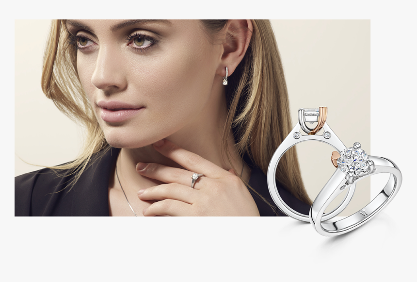Bradleys The Jewellers Sweetheart Lookbook - Engagement Ring, HD Png Download, Free Download