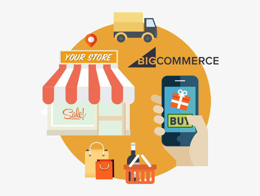 Ecommerce Png Transparent Images - Bigcommerce Development, Png Download, Free Download