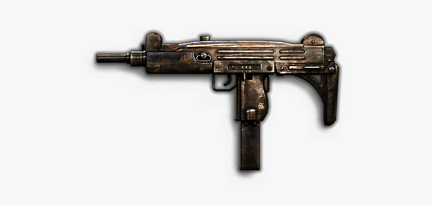 Weapon Png Clipart - Uzi Battlefield, Transparent Png, Free Download