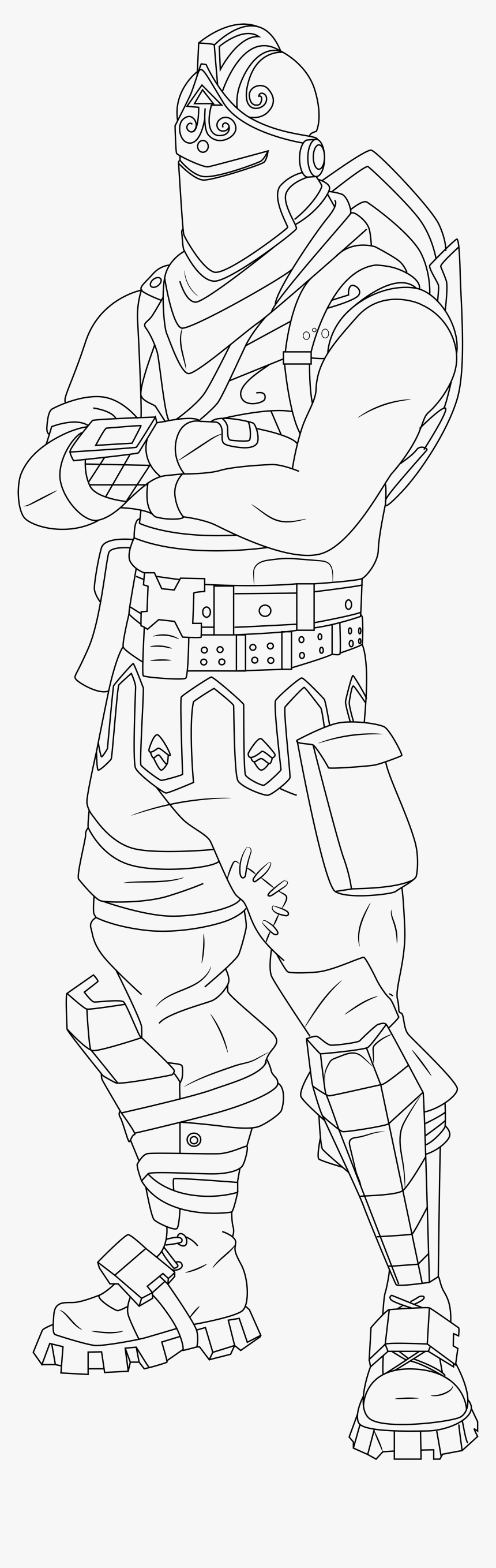 Fortnite Coloring Pages Printable, HD Png Download, Free Download