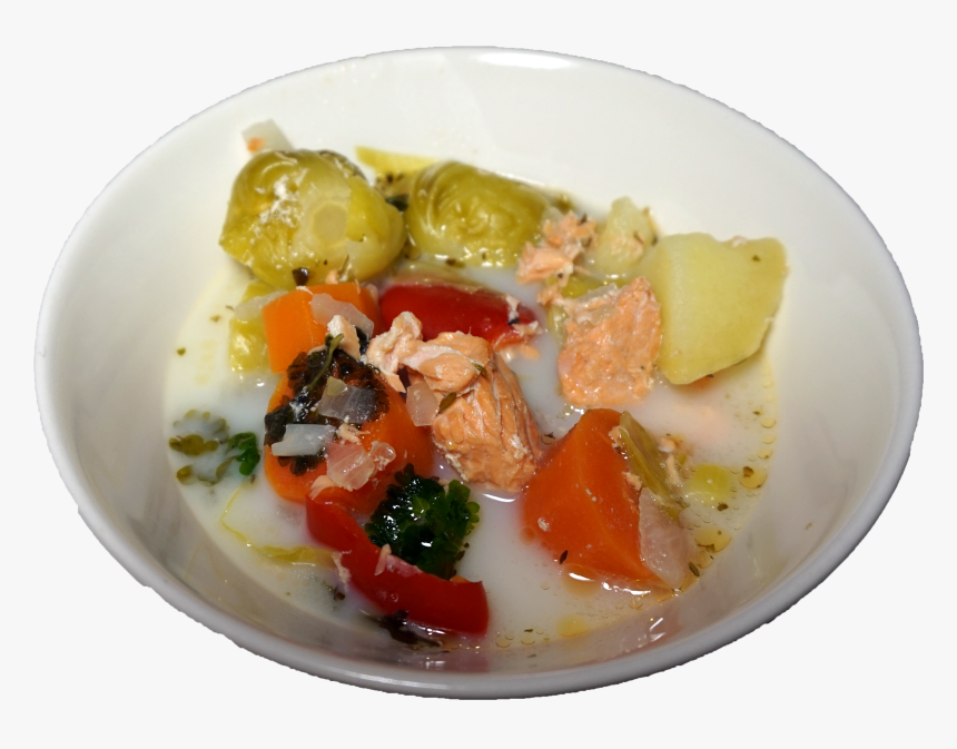 Salmon Soup - Fruit Salad, HD Png Download, Free Download