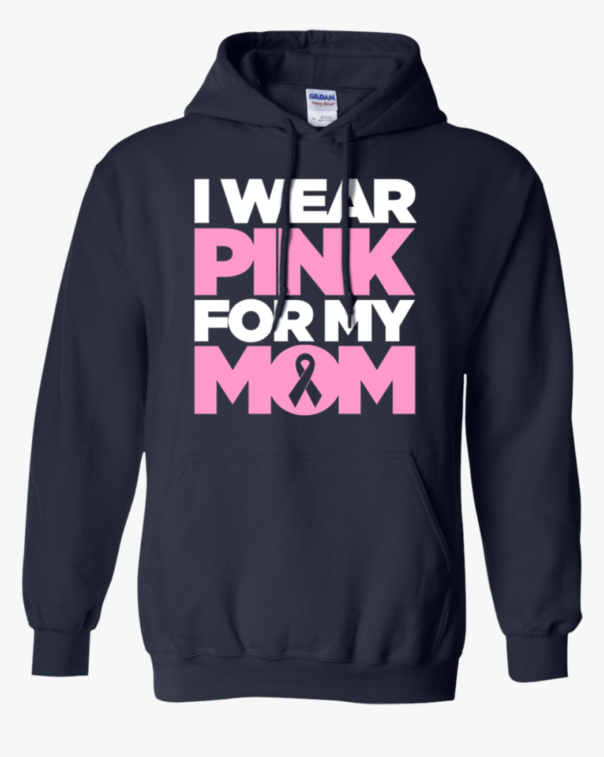 Breast Cancer T-shirt For Kids I Wear Pink For My Mom - Shirt, HD Png Download, Free Download