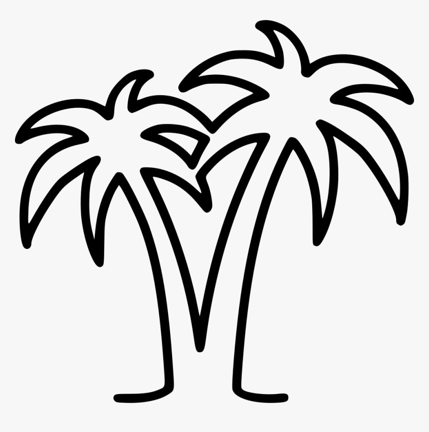 Palms - White Palm Tree Png, Transparent Png, Free Download