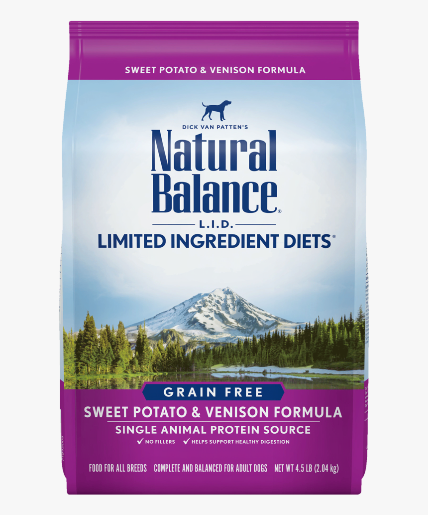 Limited Ingredient Diets® Sweet Potato & Venison Dry - Natural Balance Turkey Dog Food, HD Png Download, Free Download