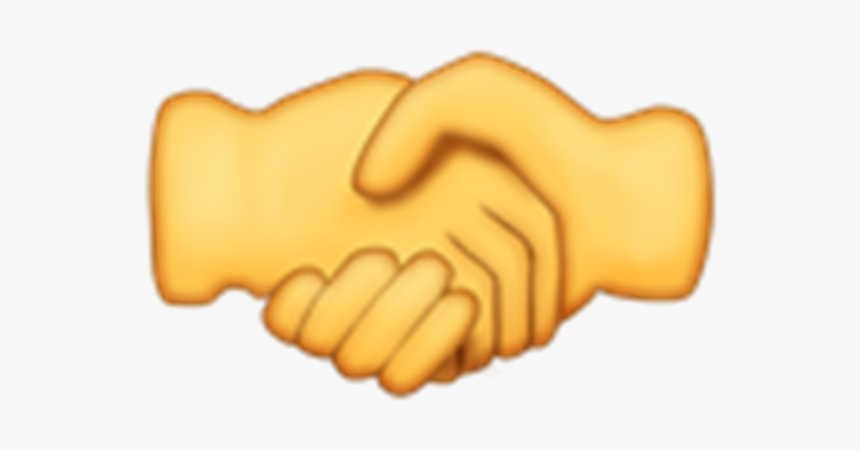 Handshake Emoji Png - Shaking Hands Emoji Png, Transparent Png, Free Download