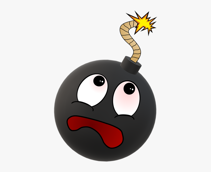 Smiley Bomb Bomb Explosion - Smiley Danger, HD Png Download, Free Download