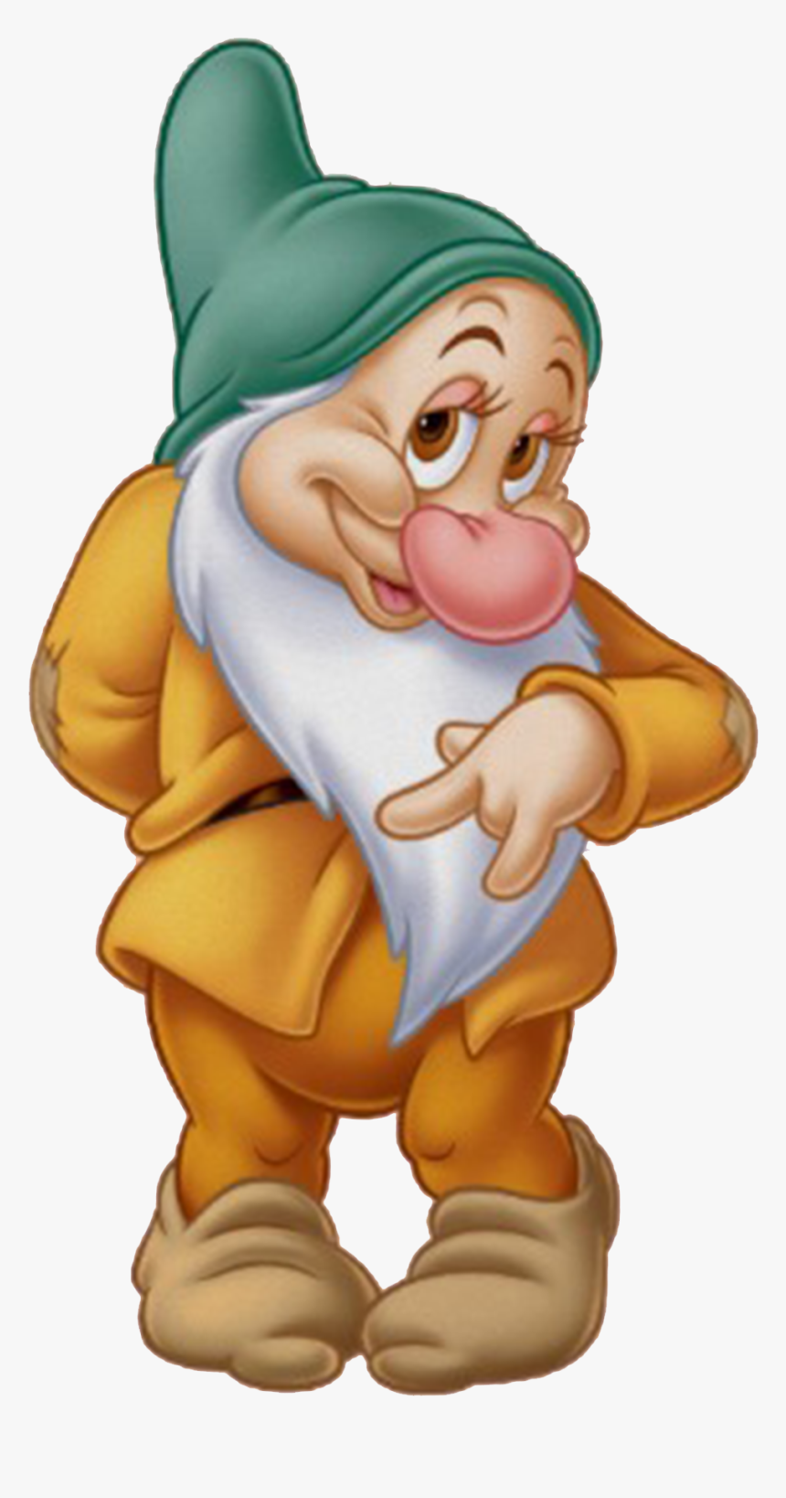 Cartoon,clip Gnome,lawn Character,art - Snow White Dwarfs Bashful, HD Png Download, Free Download