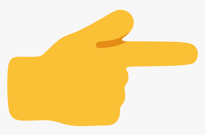 Image Result For Hand Emoji Png - Emoji Hand Pointing Right Png, Transparent Png, Free Download