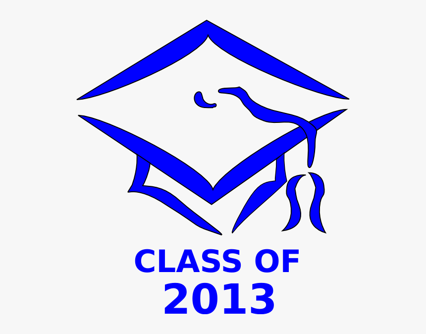 Class Of 2013 Graduation Cap Svg Clip Arts - Graduation Cap Clip Art, HD Png Download, Free Download