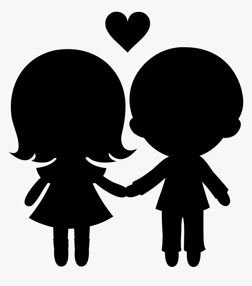 Human Behavior Clip Art Silhouette - Love, HD Png Download, Free Download