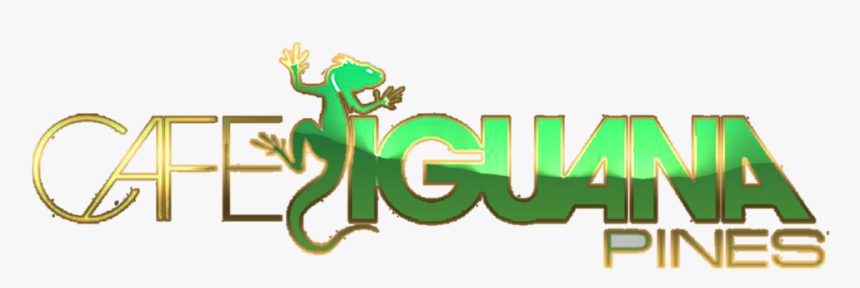 Cafe Iguana Pines Logo, HD Png Download, Free Download