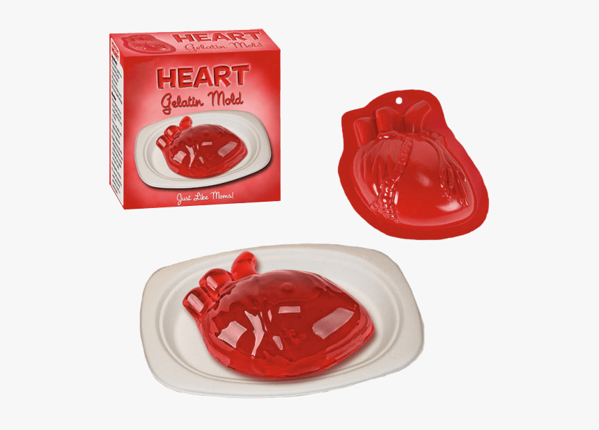 Human Heart Gelatin Mold - Enchanted Hearts Once Upon A Time Diy, HD Png Download, Free Download