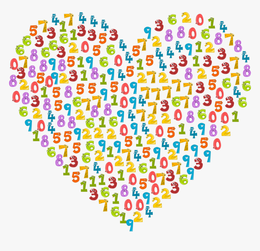 Heart,area,text - Math For Kids, HD Png Download, Free Download