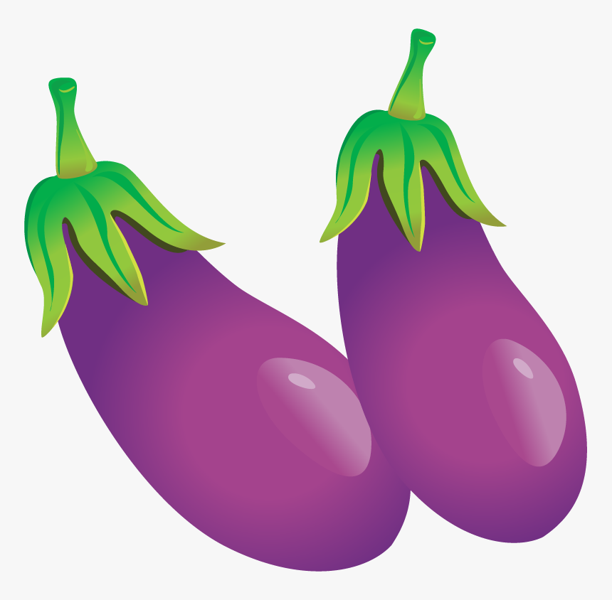 Eggplant Clip Art - 2 Eggplant Clip Art, HD Png Download, Free Download