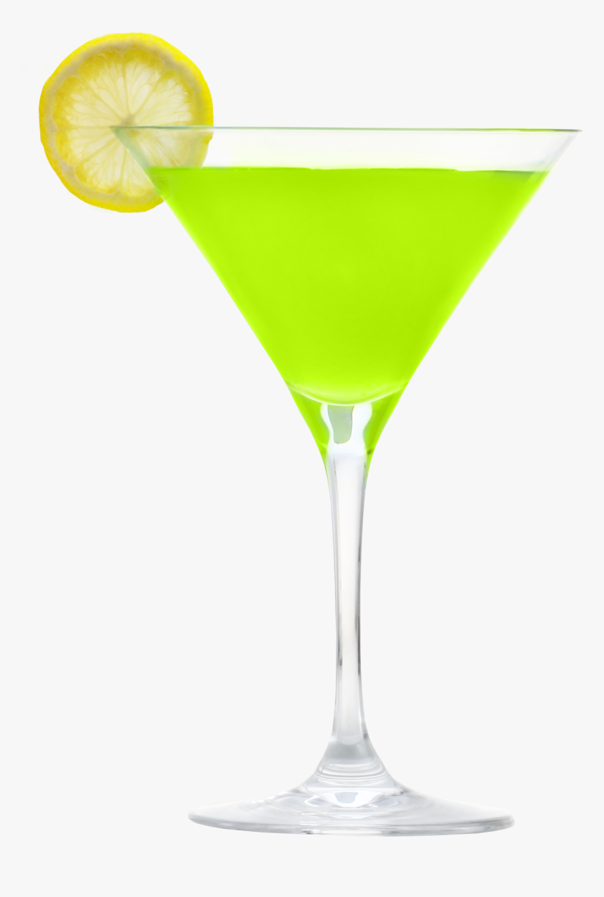 Emerald Martini - Martini Glass, HD Png Download, Free Download