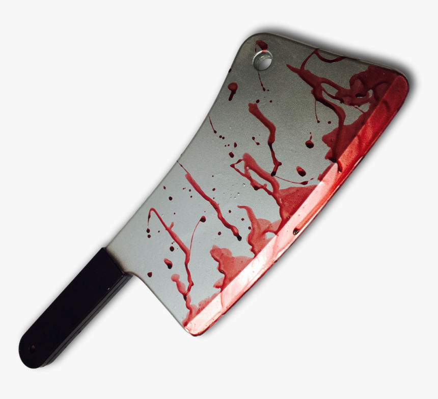 Cleaver - Bloody Meat Cleaver Png, Transparent Png, Free Download