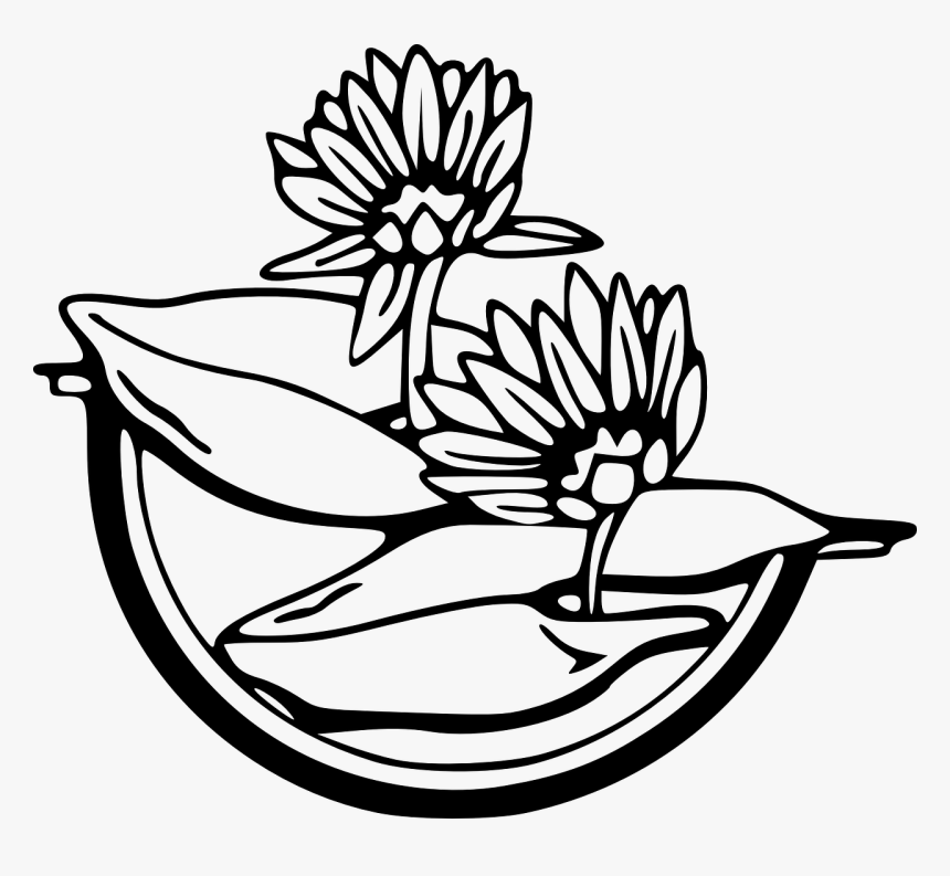 Water Lily Clip Art, HD Png Download, Free Download