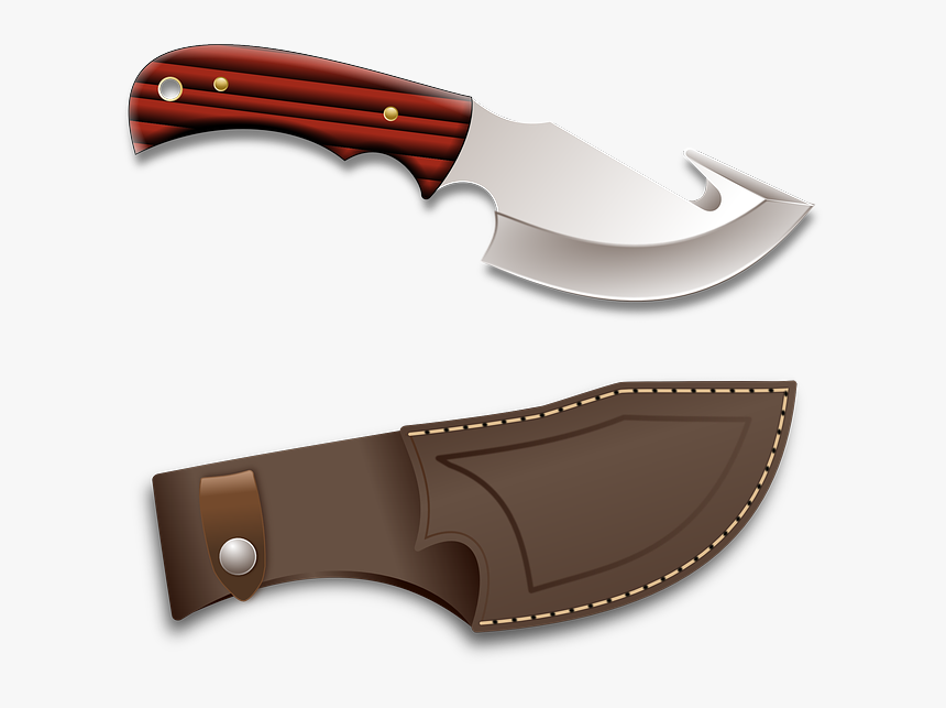 Hunting Knife Png Image - Danger Knife, Transparent Png, Free Download