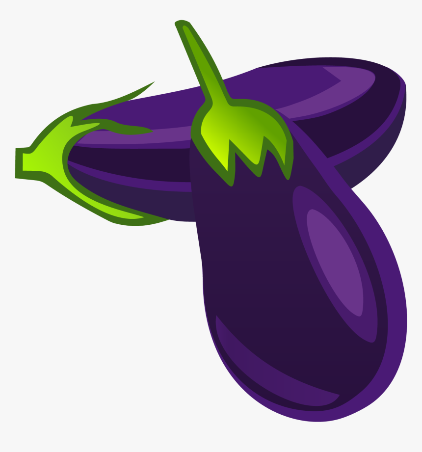 Eggplant Clipart Vector - Clipart Eggplant, HD Png Download, Free Download