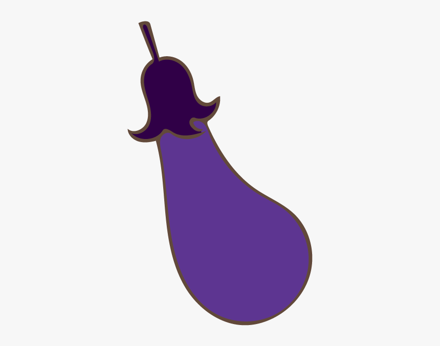 Eggplant - Cartoon, HD Png Download, Free Download
