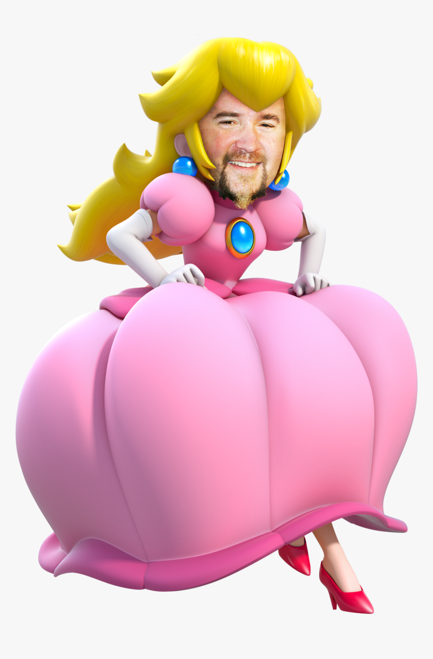 This Is Guy Fieri As Princess Peach From The Super - Princess Peach 3d World, HD Png Download, Free Download