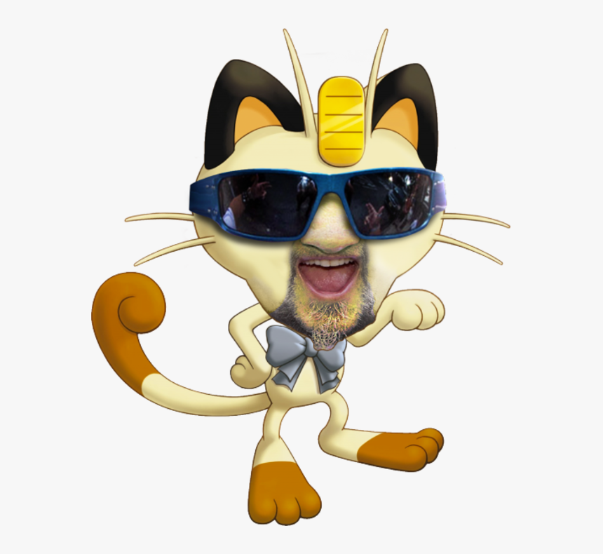 Transparent Guy Fieri Png - Pokemon Meowth Transparent, Png Download, Free Download