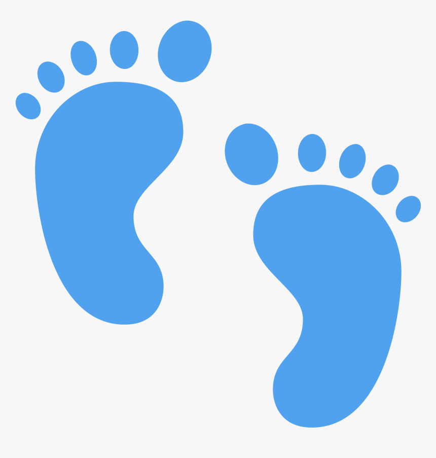 Footprints Clipart Laxmi Baby Footprints Transparent Background Hd Png Download Kindpng