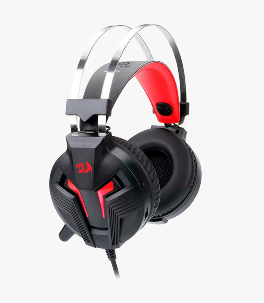 H112 Gaming Headset With Microphone For Pc, Wired Over - Redragon Memecoleus Gaming Headset, HD Png Download, Free Download