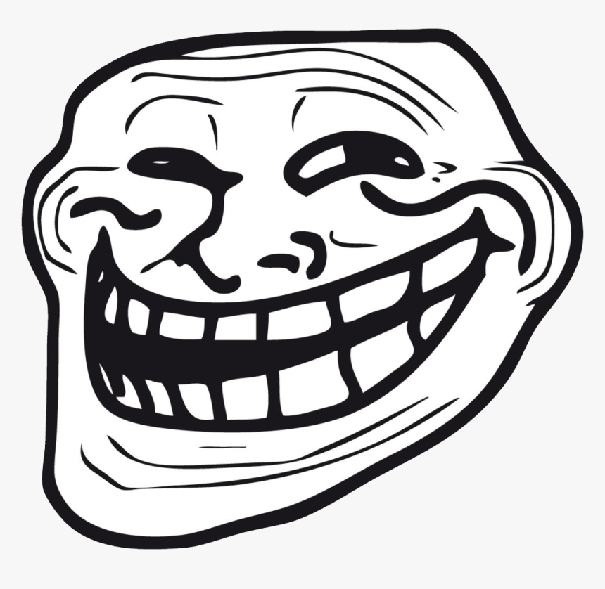 Trollface Png Image Free Download - Troll Face, Transparent Png, Free Download