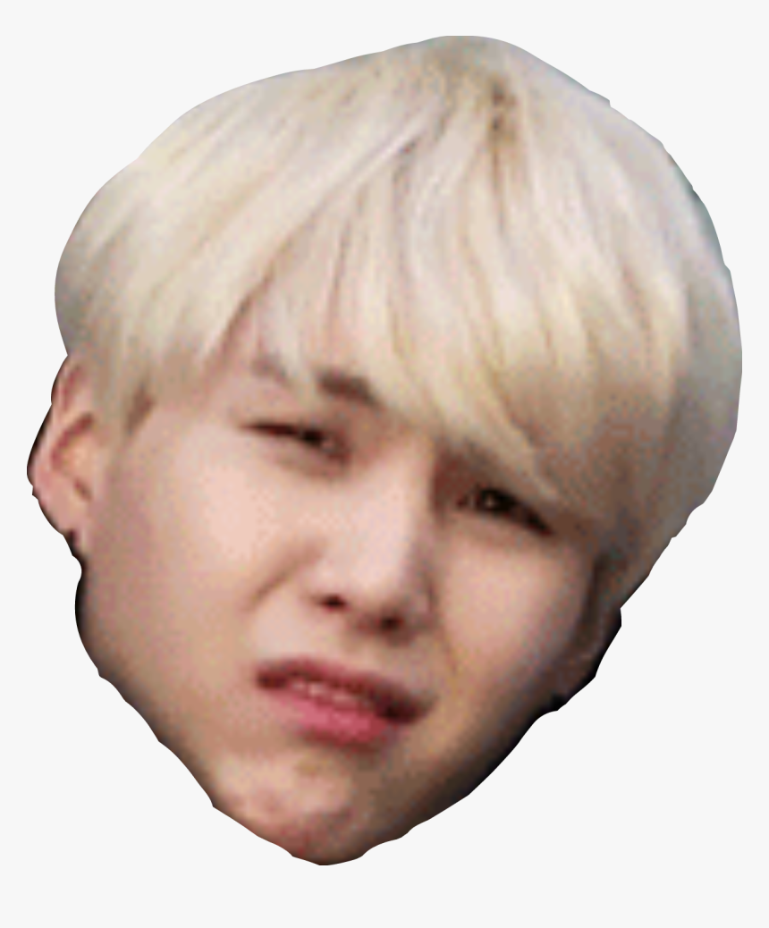 Clip Art Suga Derp Yoongi Bangtan - Bts Meme Face Png, Transparent Png, Free Download