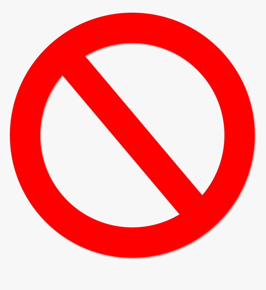 No Symbol Transparent, HD Png Download, Free Download