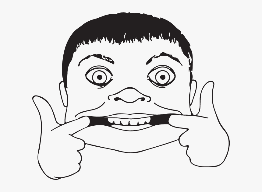 Black And White Clipart Boy, HD Png Download, Free Download